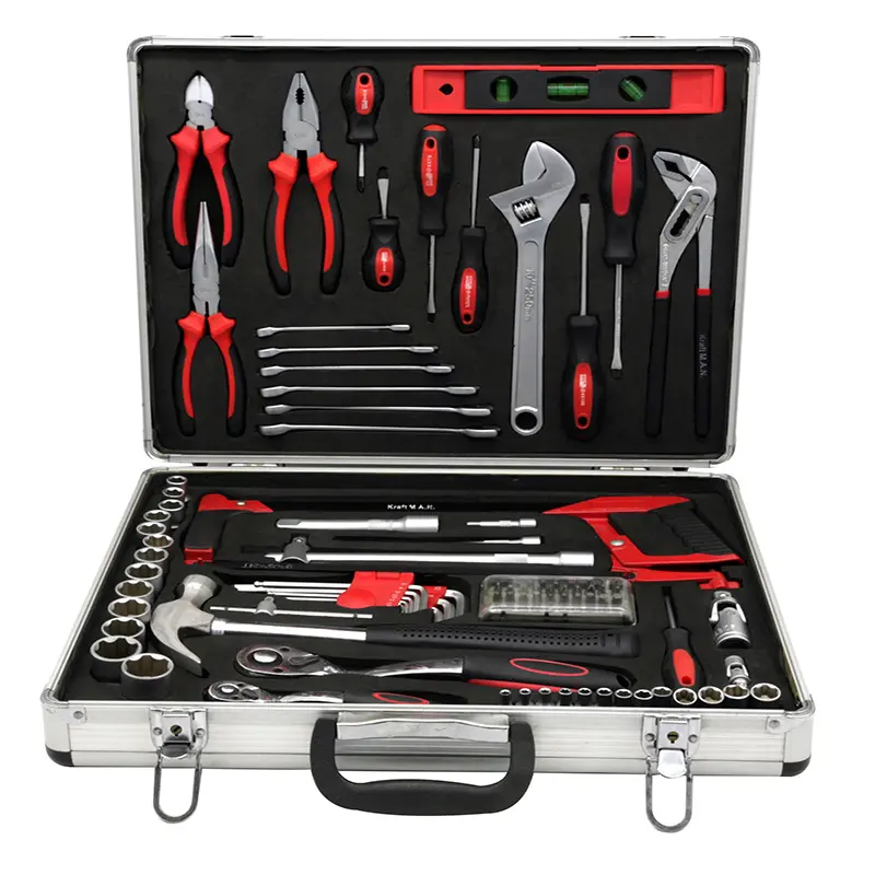 TOOL SET IN ALUMINUM CASE