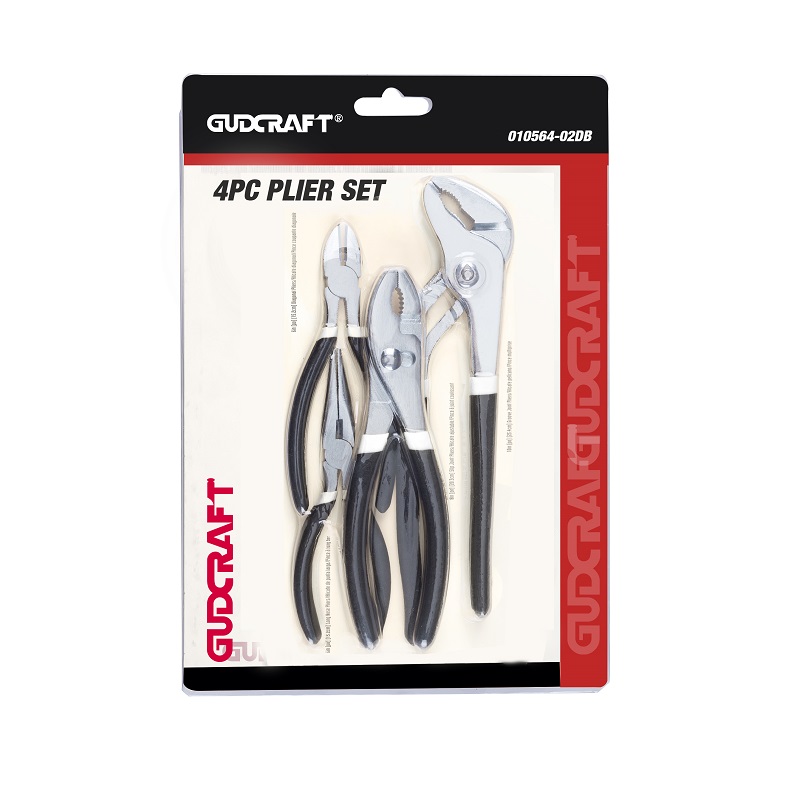 China Gold Supplier for Short Handled Sledge Hammer - 4PC PLIERS SET &ndash; Uni-Hosen
