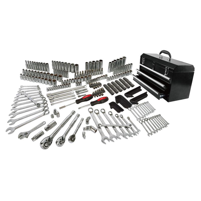 324PC MECHANICS TOOL KIT W/ METAL BOX