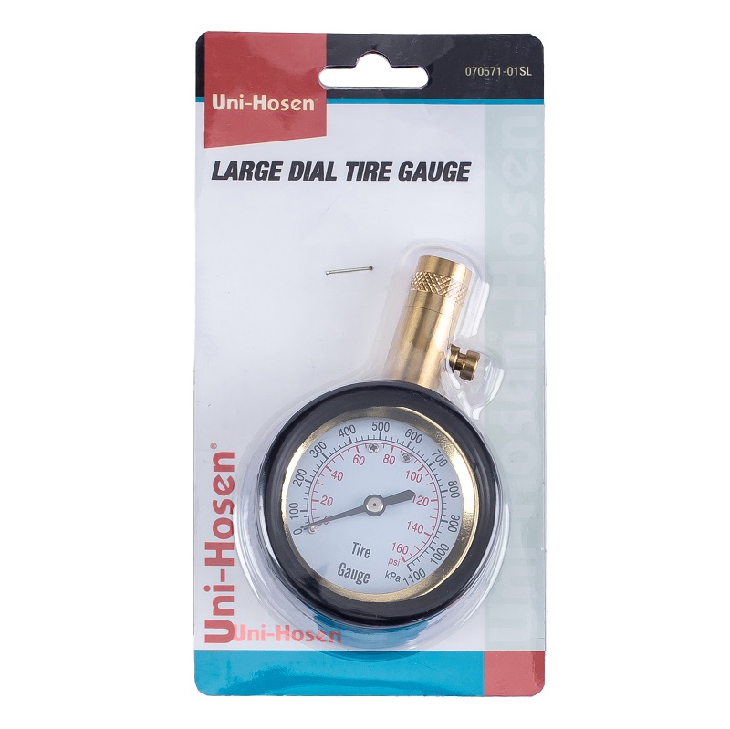 LARGE DIAL TIRE GAUGE