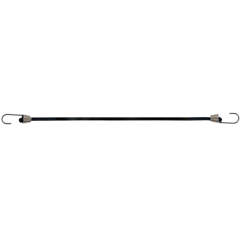 8PC 12-IN ADJUSTABLE TARP CORDS W/ HOOKS
