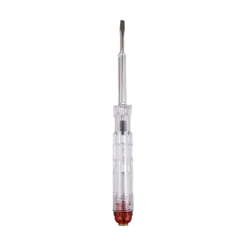 TRANSPARENT HANDLE ELECTRICAL SCREWDRIVER WITH CLIP