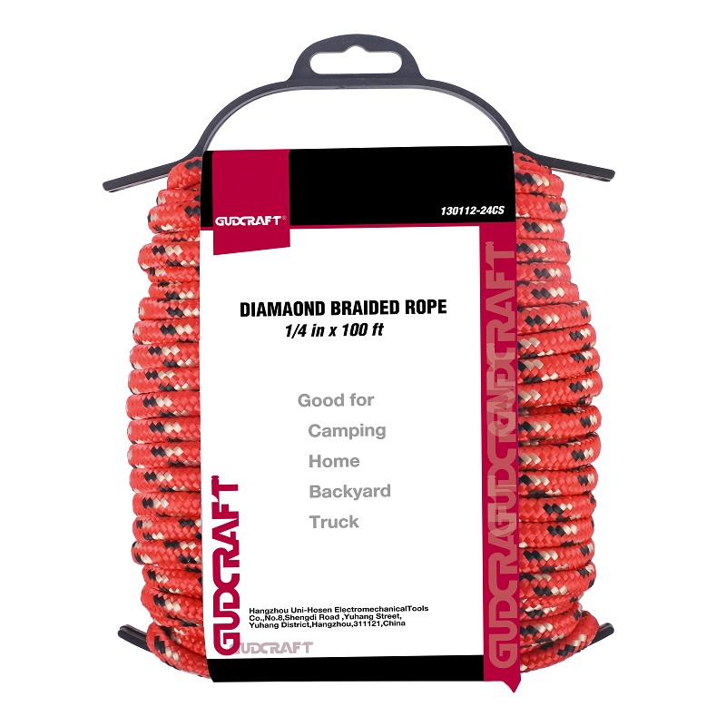 5/16 IN x 50 FT DIAMOND BRAIDED ROPE
