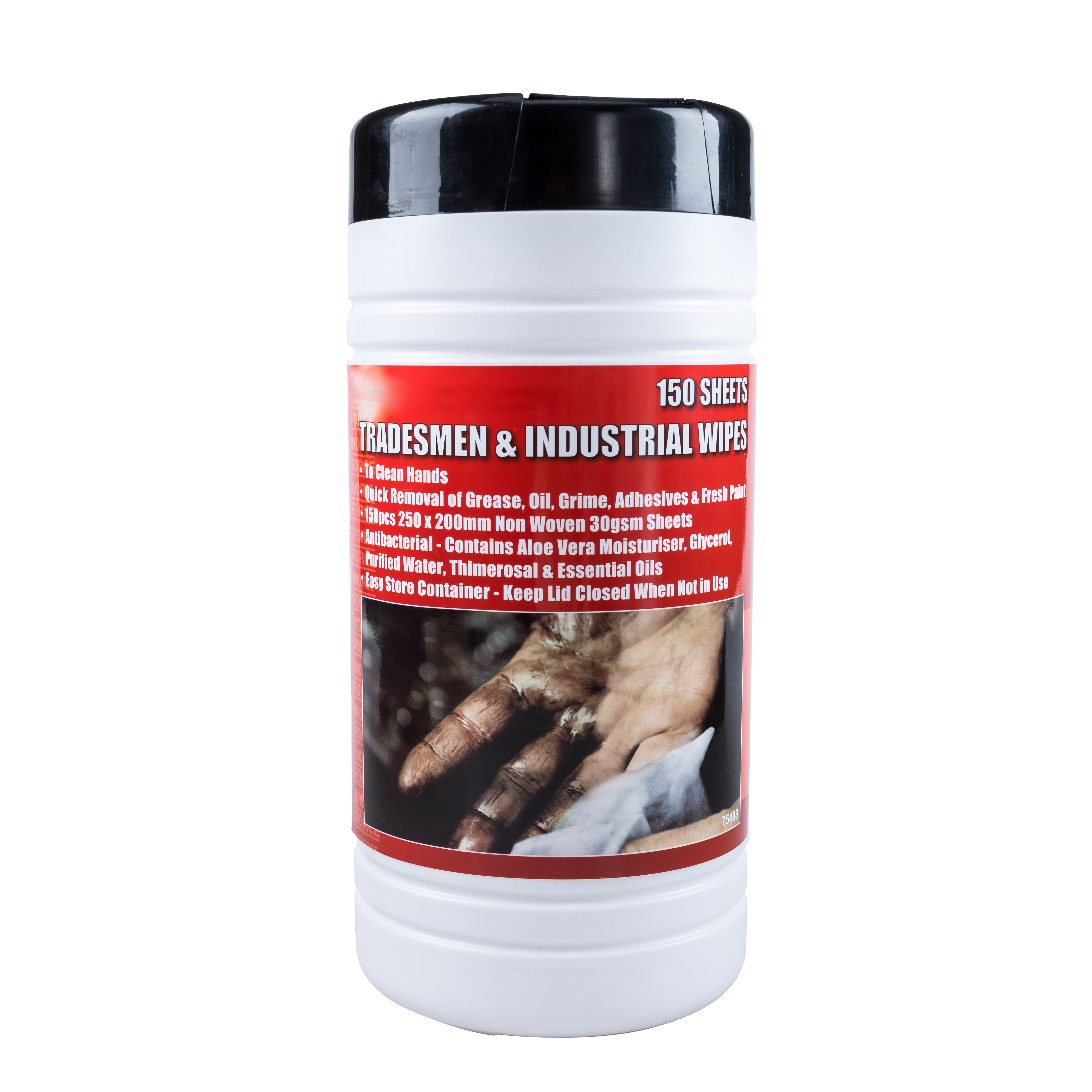 150PC INDUSTRIAL CLEANING WIPES