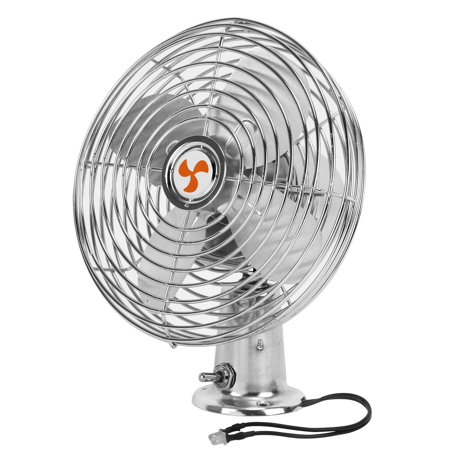 24V CAR FAN, HEAVY DUTY, METAL