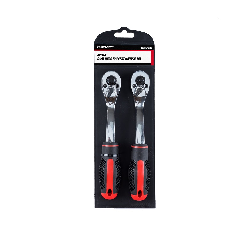 2PC DUAL HEAD RATCHET HANDLE SET