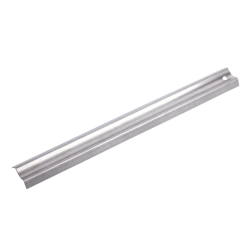 12 INCH METAL RULER CUTTING