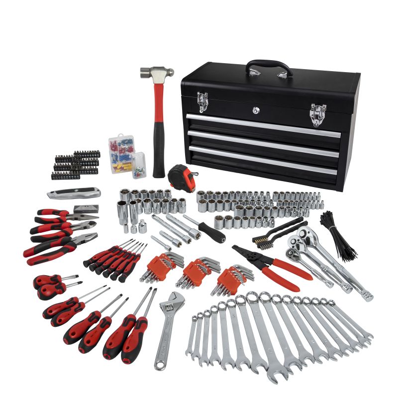 438PC PROFESSIONAL TOOL SET,CRV,CARBON STEEL