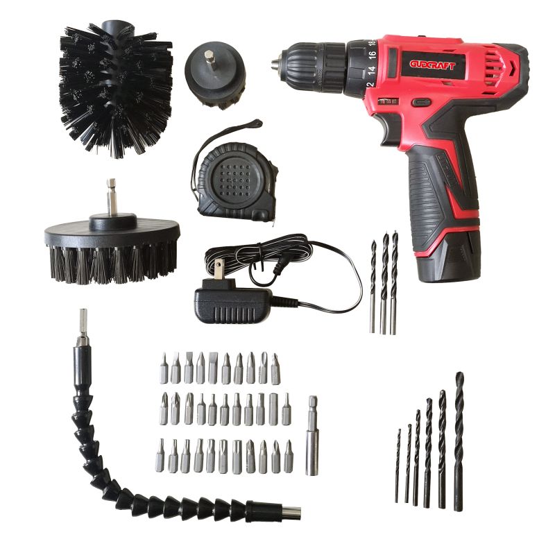 49PC LITHIUM CORDLESS DRILL TOOL SET
