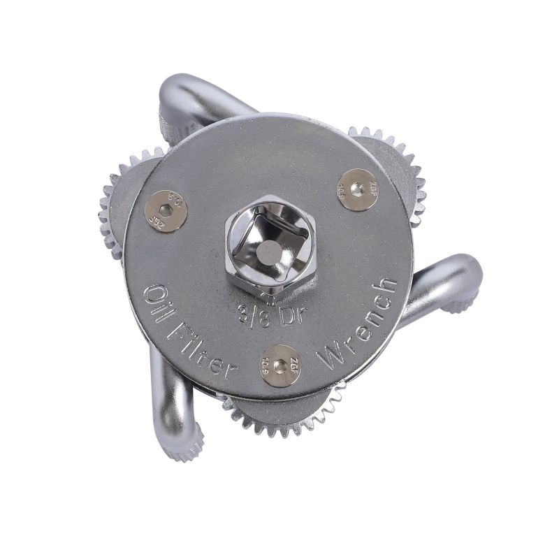 75-120MM 3-JAW OIL FILTER WRENCH, FLAT JAW, CARBON STEEL