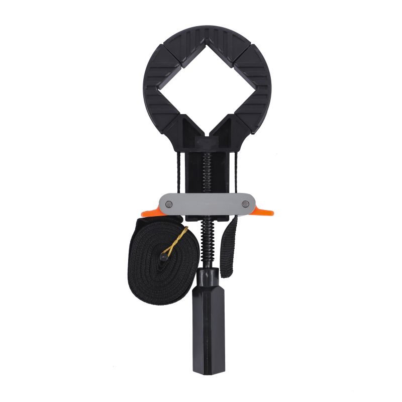 BAND CLAMP, ADJUSTABLE, BAND LENGTH :1″ WIDE *13FT LONG, CORNER BRACKETS 1-1/4″
