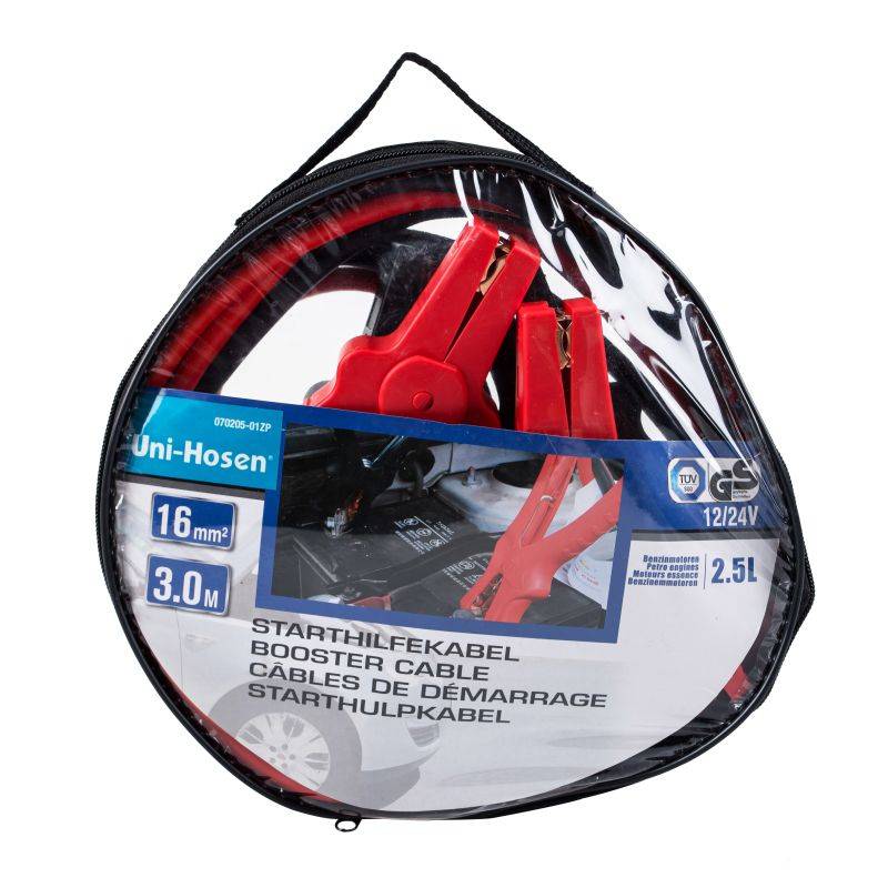 BOOSTER CABLE, SURGE PROTECTION, 16MM2,3.0M/25MM2,3.5M/35MM2,4.5M,12/24V