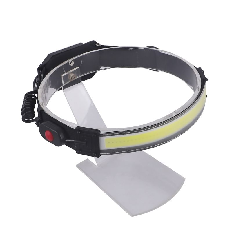COB HEADLAMP, 200LM, BATTERY & RECHARGEABLE, COB, WITH 3 LIGHT MODES