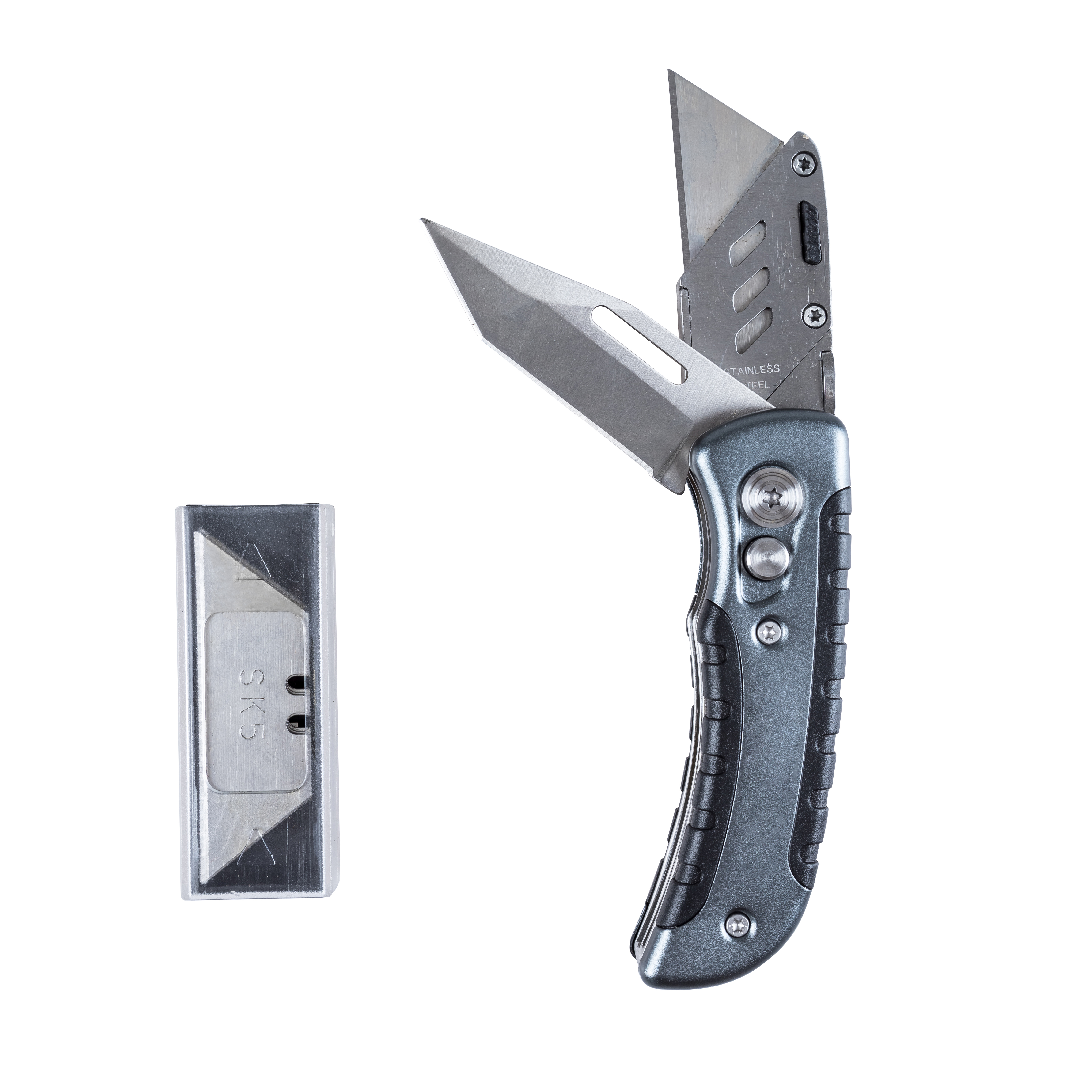 Good User Reputation for One Handed Soldering Gun - DUAL FOLDING KNIFE WITH 5PC BLADE PACK &ndash; Uni-Hosen