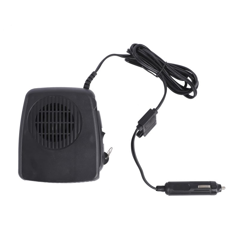CAR HEATER FAN, WITH BASE & HANDLE, ROTATE 360 DEGREE, 12V/150W, WITH FAN AND HEATER FUNCTION