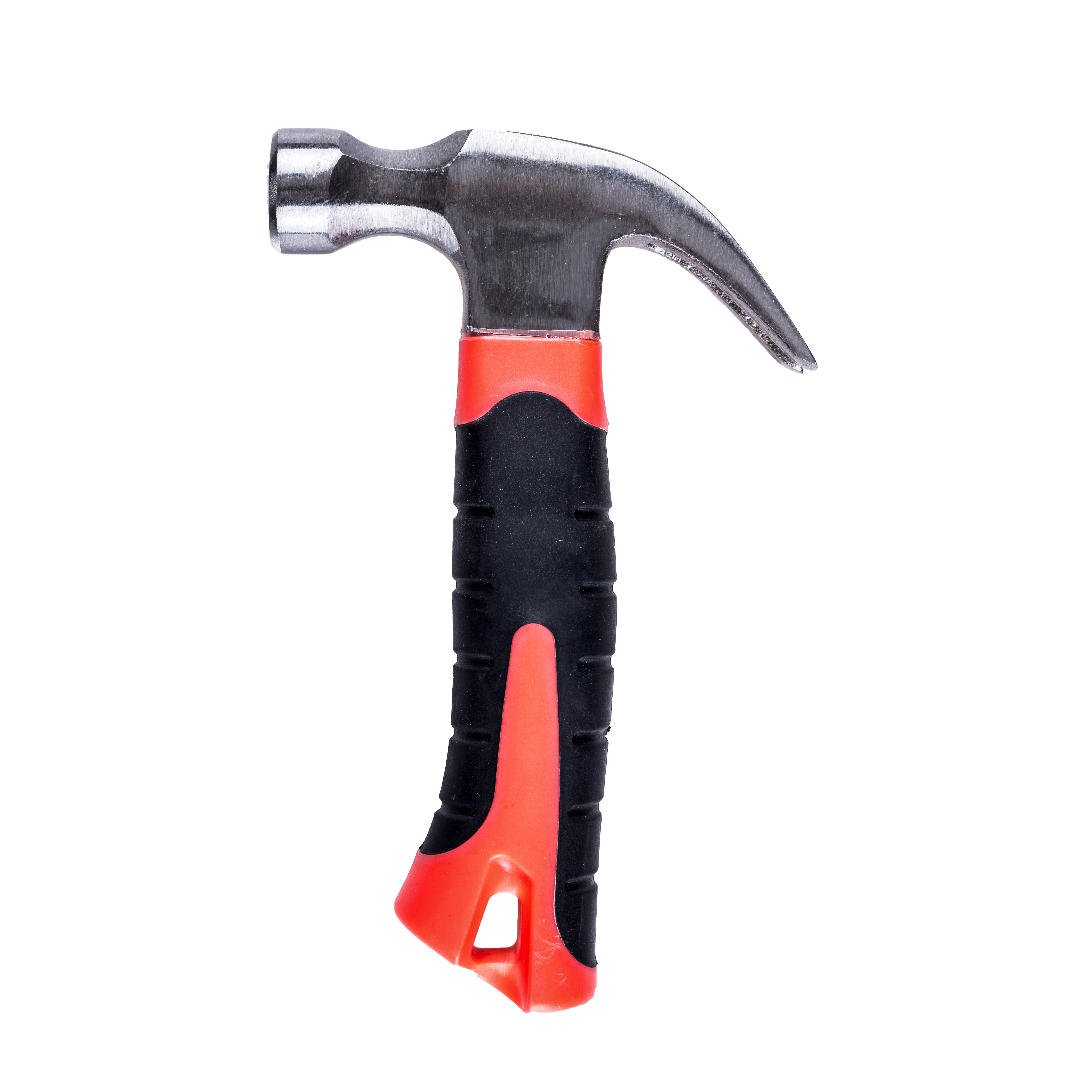 8OZ. STUBBY CLAW HAMMER, COMFORTABLE SOFT HANDLE , ANTI-SLIP