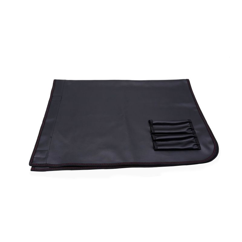 MAGNETIC AUTO FENDER COVER,SIZE 24”*36”, WITH 4 MAGNET BLOCKS, ARTIFICIAL LEATHER