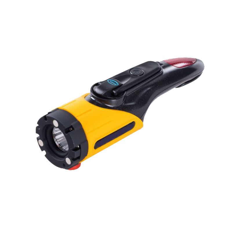 HAND CRANK, HIGH LUMEN LED, MULTI-FUNCTION EMERGENCY FLASHLIGHT