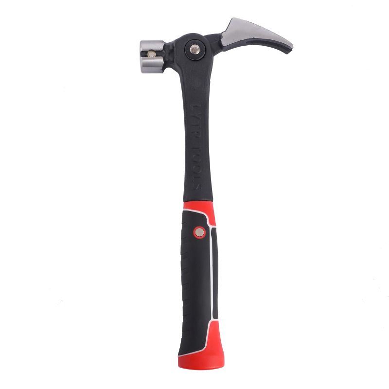 MULTI-FUNCTION HAMMER, 16OZ, WITH MAGNETIC STEEL, THE HEAD CAN BE ADJUSTED BY 4 ANGLES