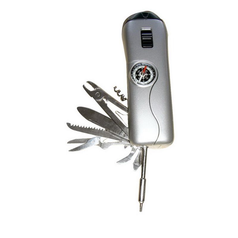 MULTI-FUNCTION KNIFE WITH COMPASS&TORCH
