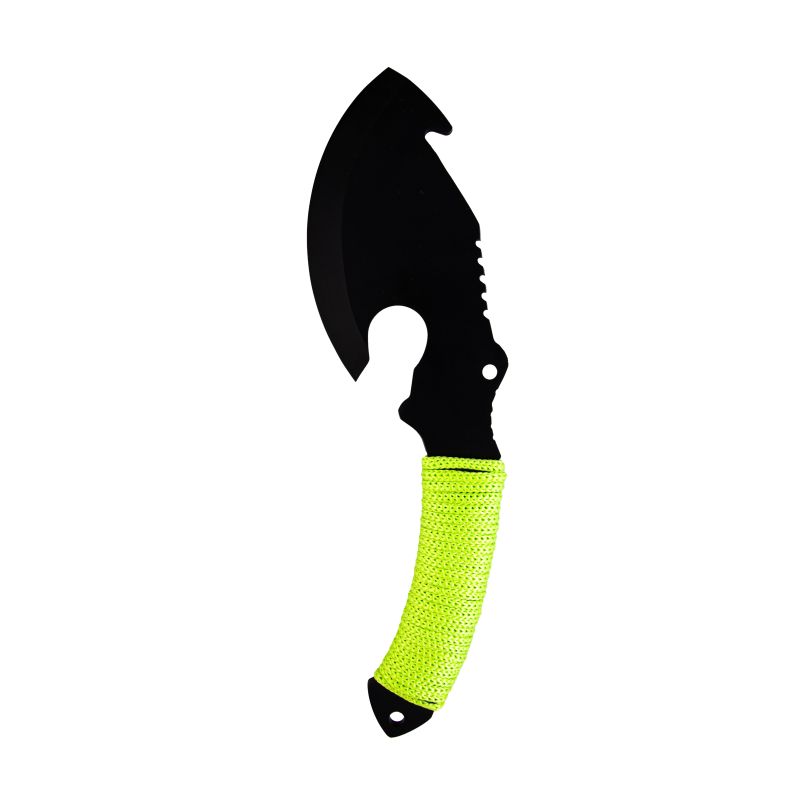 MULTIFUNCTION AXE, STAINLESS STEEL,WITH PARACORD,OXFORD SHEATH