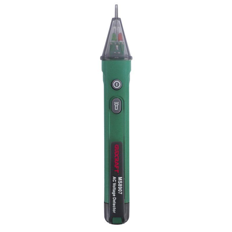 NON-CONTACT AC VOLTAGE DETECTOR, 50-1000V, 2*1.5V AAA BATTERY, WHITE COLOR LED CE, ETL