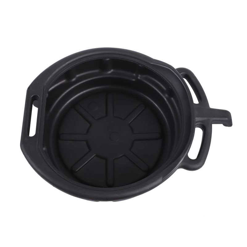 OIL PAN 15L HDPE BLACK WITH POURING SPOUT, EASY POURING, CONVINENT HANDLE