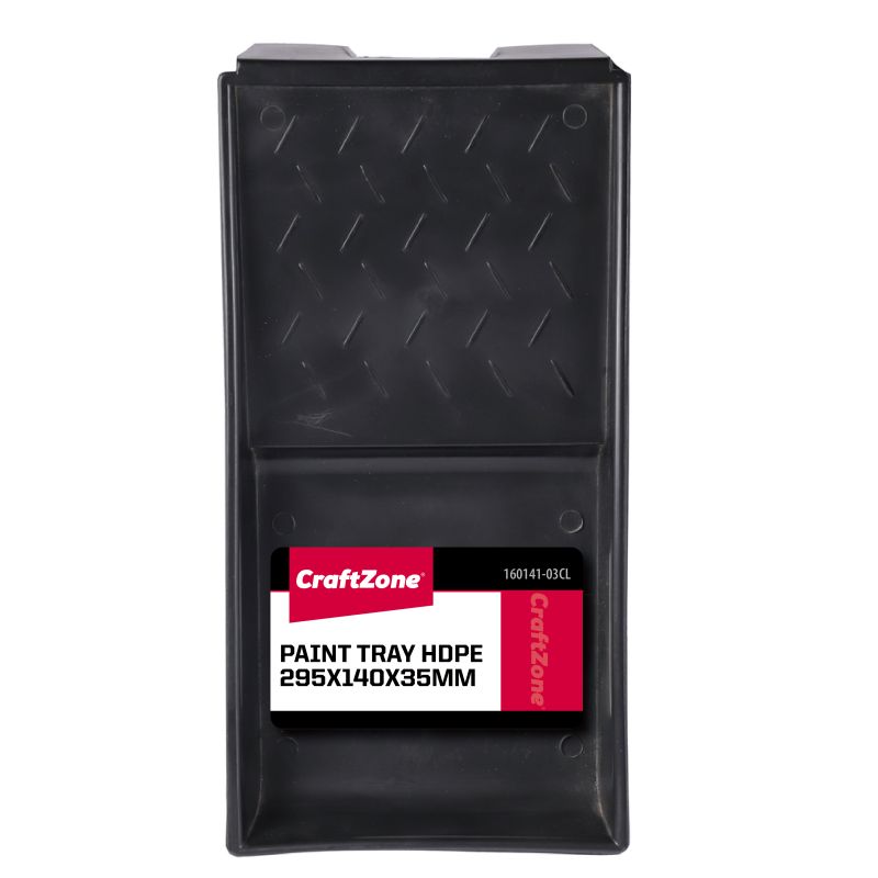 PAINT TRAY, HDPE, SIZE: 11.6”(L) X5.5” X1.4”, SUITABLE FOR 4″ PAINT ROLLERS