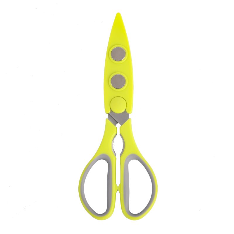 SCISSORS FOR FRIDGE, WITH A MAGNETIC SHEATH