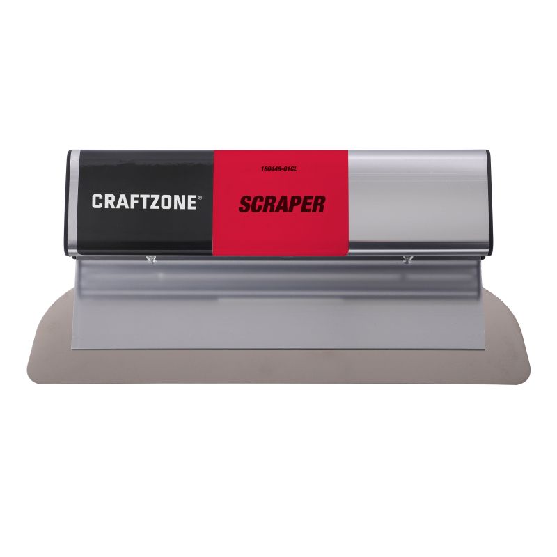 SCRAPER IRREGULAR HANDLE, 30/50/80CM, ALUMINIUM HANDLE