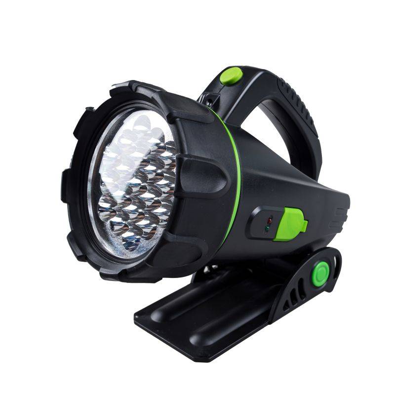 SPOTLIGHT, 6V, 5W, 2.3AH BATTERY, 9LED, PORTABLE, RACHARGEABLE, AC/DC
