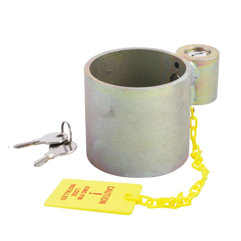 STANDARD DUTY KING PIN LOCK WITH 2 KEYS, 3.25&Prime;HIGH, 3&Prime;DIAMETER