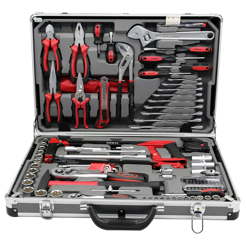 TOOL SET IN ALUMINUM CASE-4