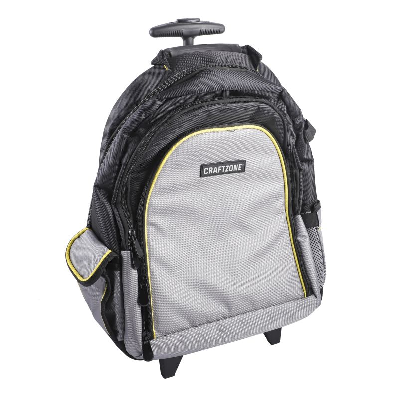 TROLLEY TOOL BACKPACK WITH LAPTOP BAG, WATER RESISTANT
