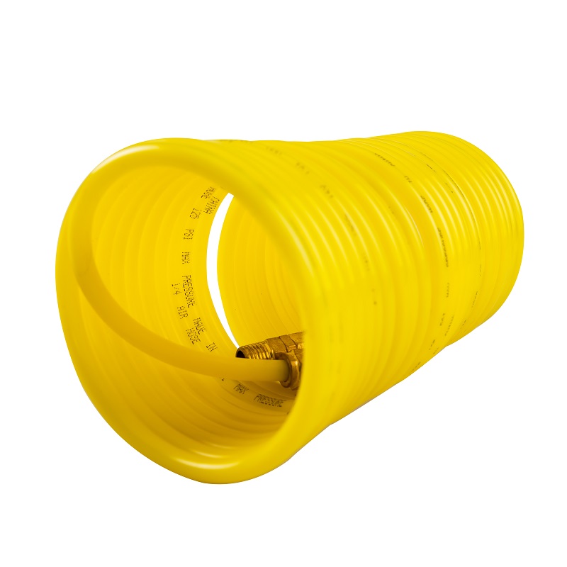 1/4&prime; X 25&prime; NYLON RECOIL AIR HOSE