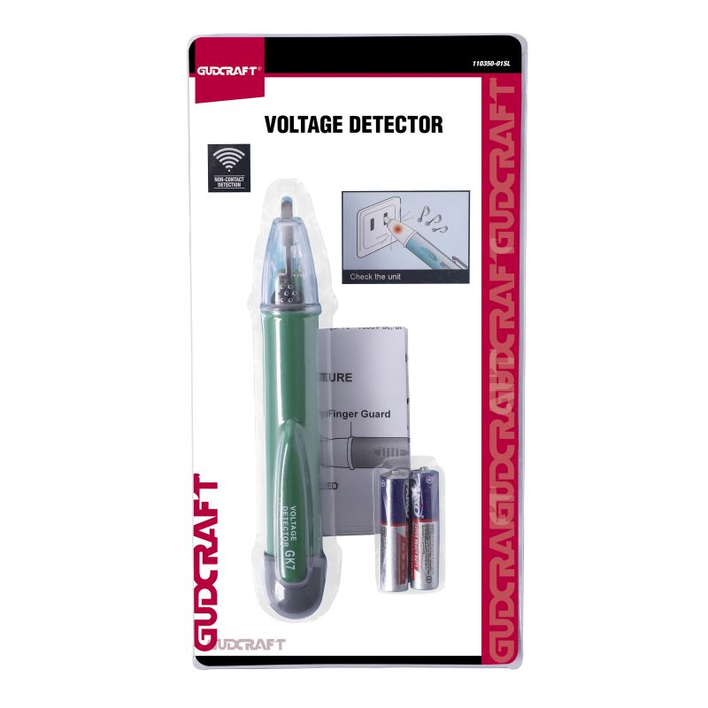 VOLTAGE DETECTOR, 2*AAA BATTERY, 70-1000V AC, 50/60HZ