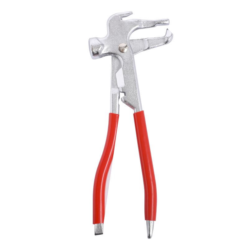 WHEEL BALENCE PLIERS, INSTALLS, REMOVES, TRIMS AND TIGHTENS MANY TYPES OF CLIP-ON WHEEL WEIGHTS