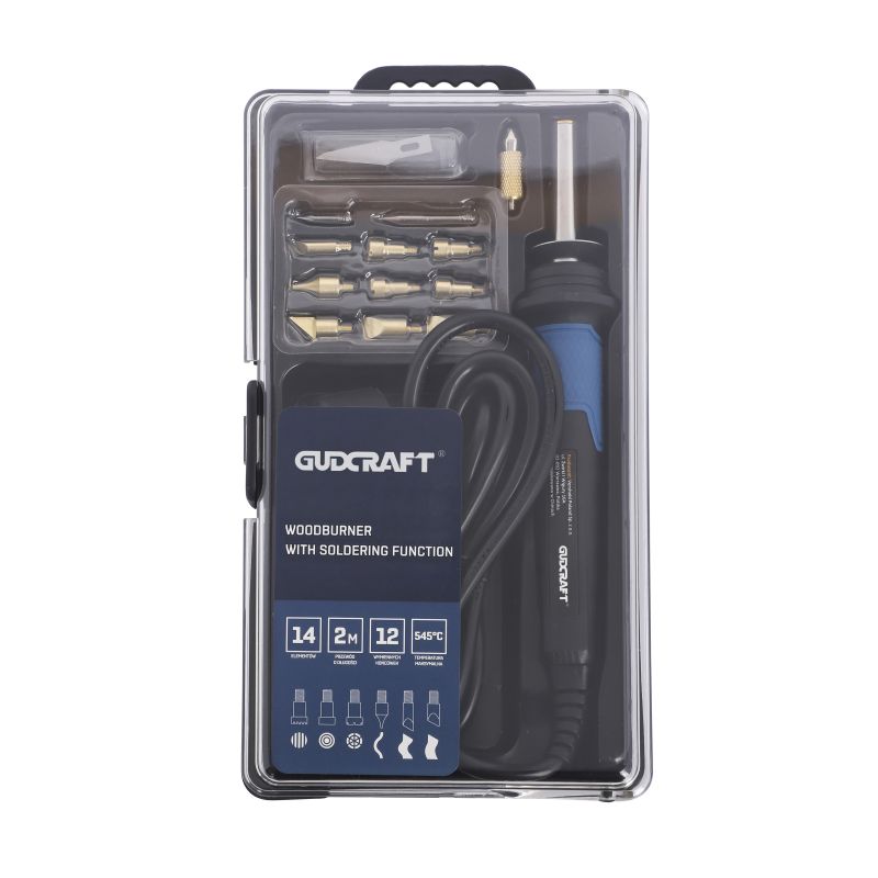 WOODBURNER SET WITH SOLDERING IRON, RATED POWER: 30W, MAXIMUM OPERATING TEMPERATURE: 545℃