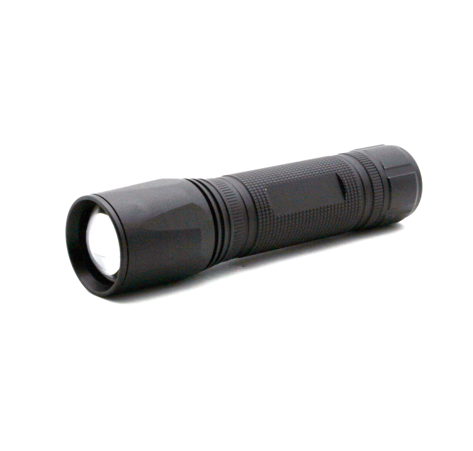 BATTERY POWERED/RECHARGEABLE ALUMINUM LED FLASHLIGHT