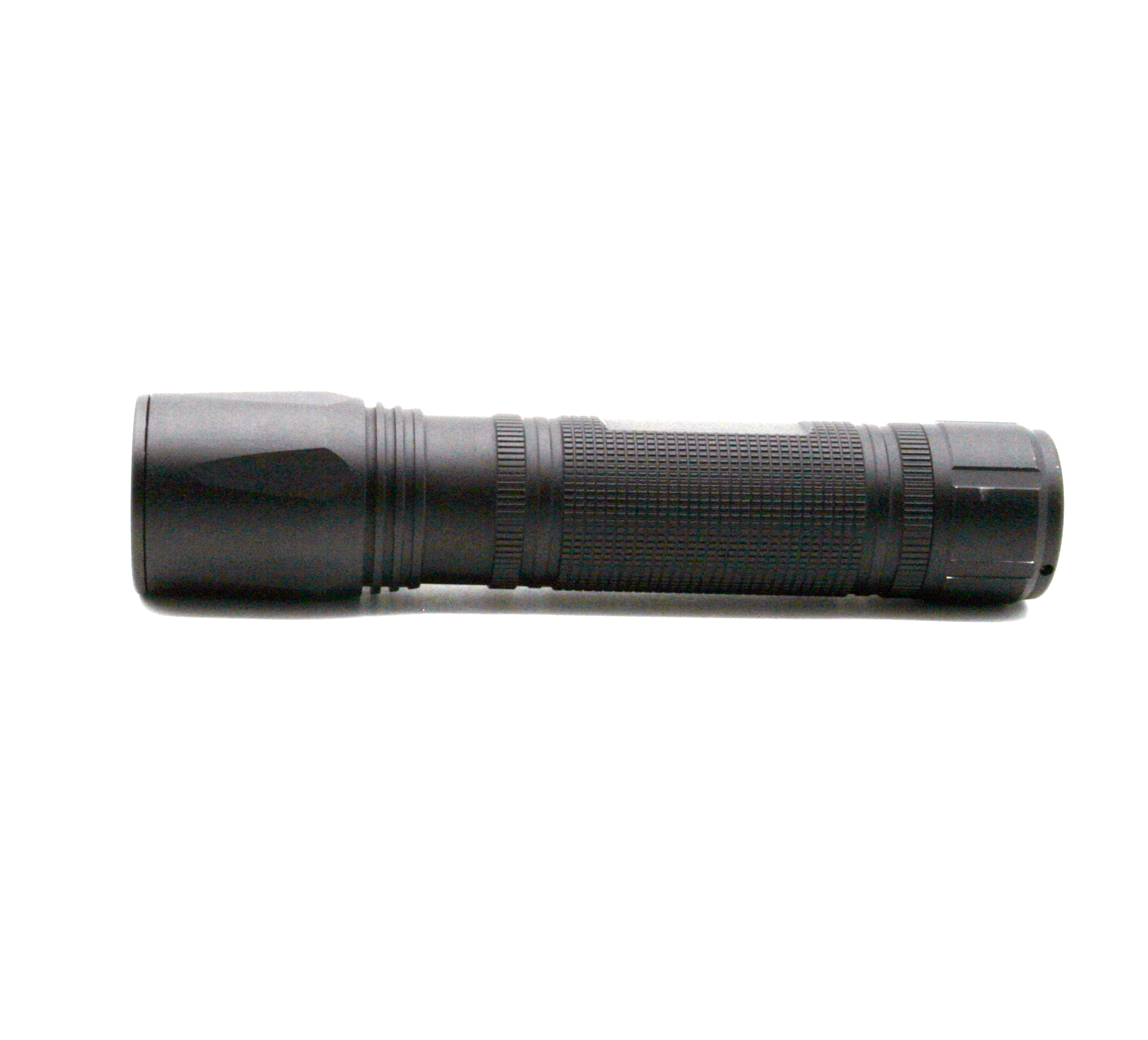 BATTERY POWERED/RECHARGEABLE ALUMINUM LED FLASHLIGHT