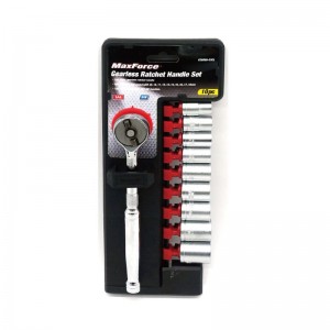 GEARLESS RATCHET HANDLE AND SOCKETS SET-020866-03